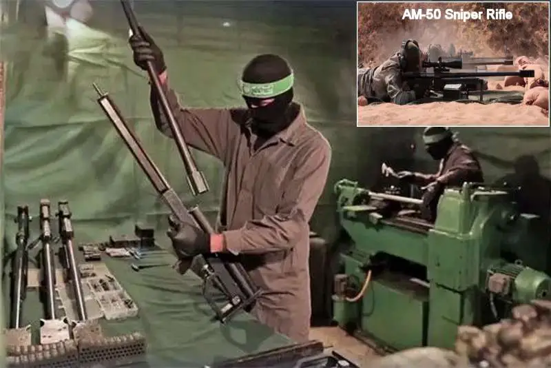 Hamas objavio snimak kako proizvodi iranske snajperske puške AM-50 u podzemnim bunkerima u Gazi